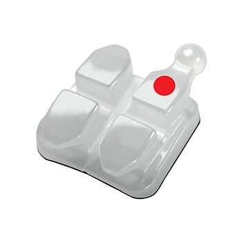 Ceramic orthodontic bracket MBT-Roth by ISSC Odont