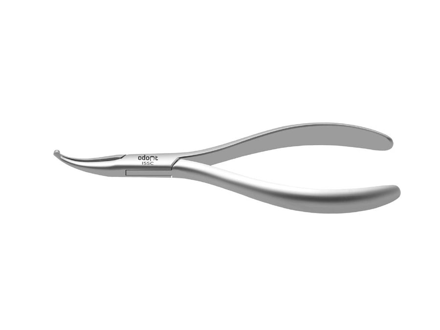 Curved How pliers, orthodontic instrument by ISSC Odont