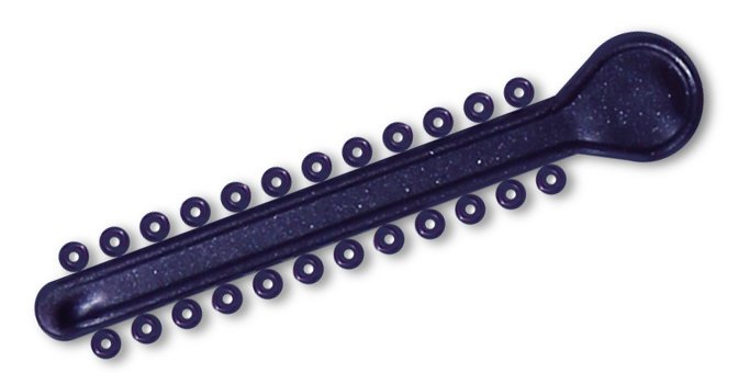 Grape elastic ligature ties for braces
