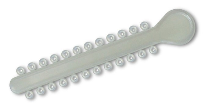 Pearl elastic ligature ties for braces