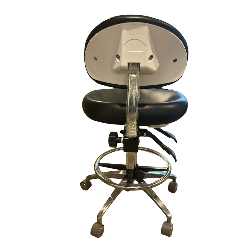 Black dental stool ISSC-OD-002 (view 3) by ISSC Odont