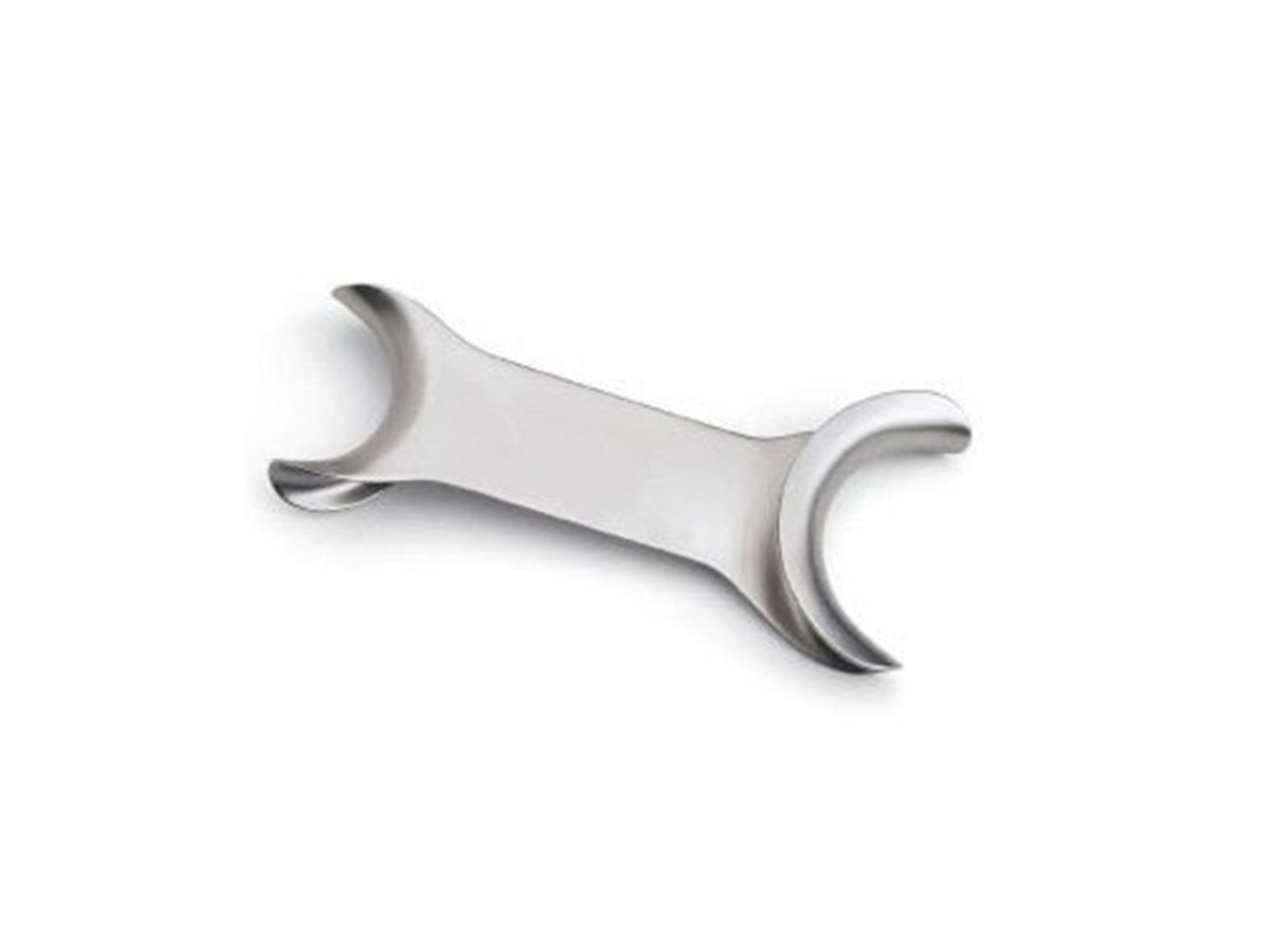 Stainless steel cheek retractor, orthodontic instrument by ISSC Odont
