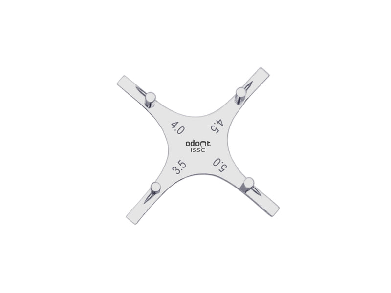 Stainless steel Boone gauge, orthodontic instrument by ISSC Odont