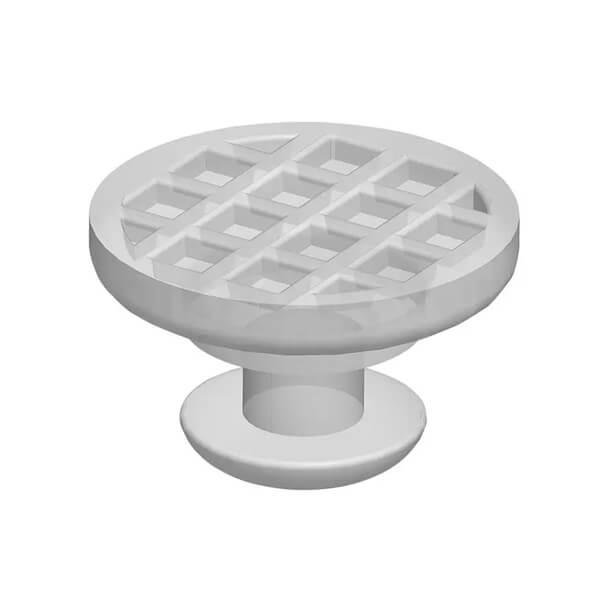 Ceramic lingual buttons (view 2) by ISSC Odont