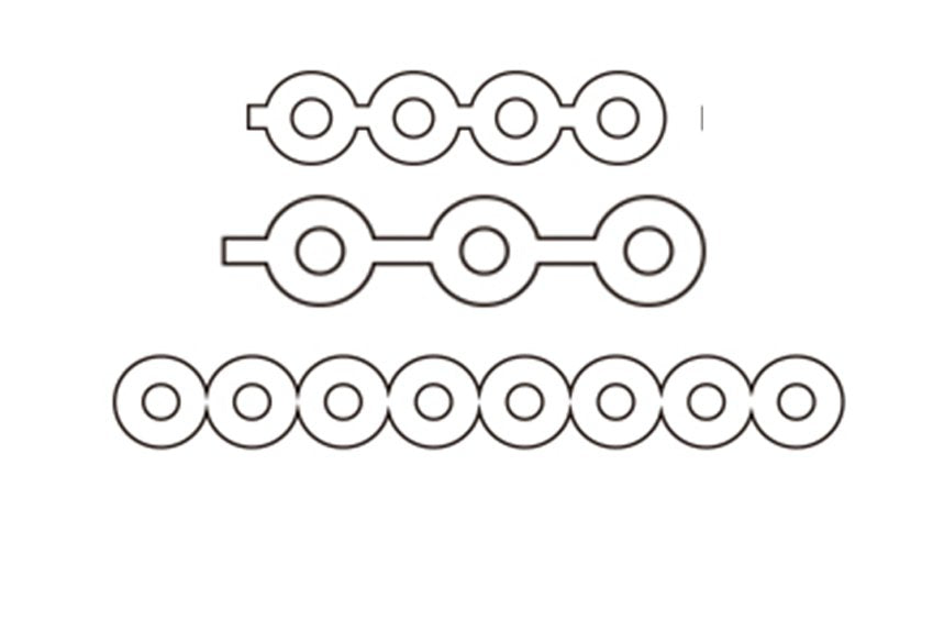 Orthodontic elastomeric chain by ISSC Odont