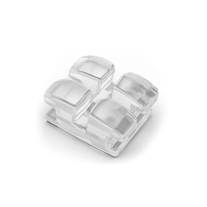 Ceramic orthodontic bracket MBT-Roth (view 2) by ISSC Odont