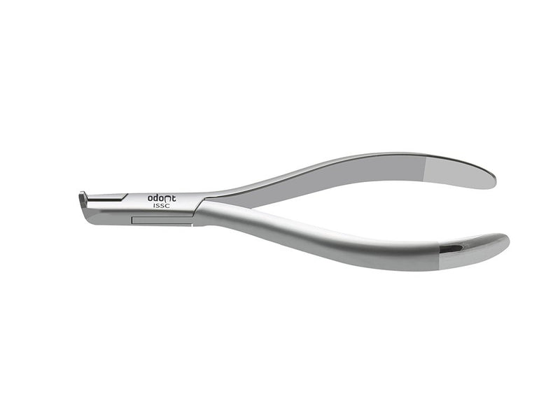 Distal end cutter with safety hold, orthodontic instrument by ISSC Odont